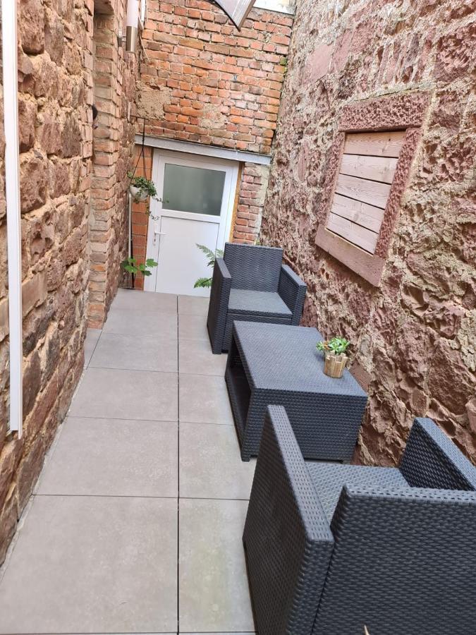 Wohnen Im Springerhof Appartement Lohr Buitenkant foto