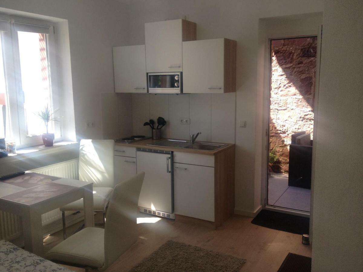 Wohnen Im Springerhof Appartement Lohr Buitenkant foto